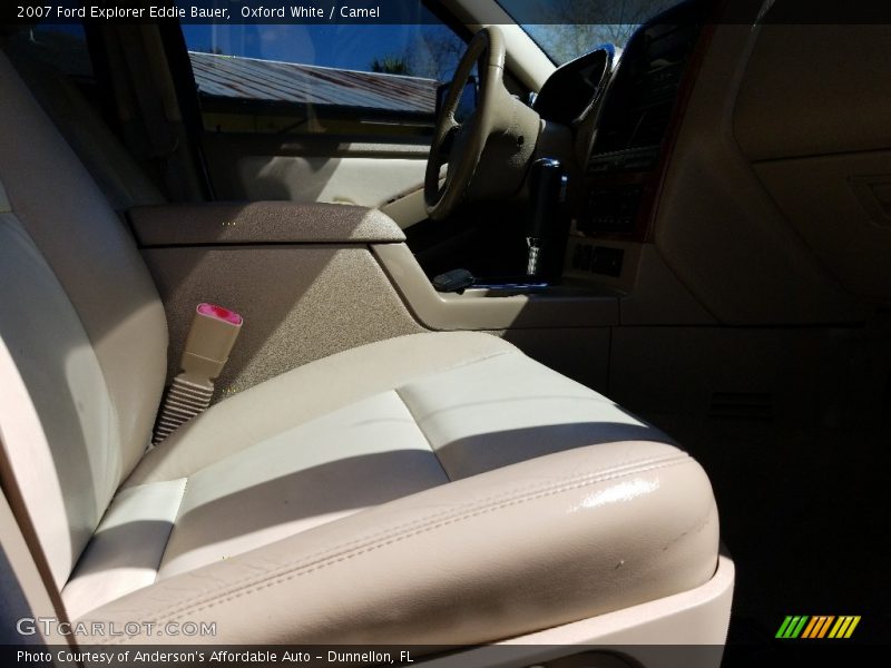 Oxford White / Camel 2007 Ford Explorer Eddie Bauer