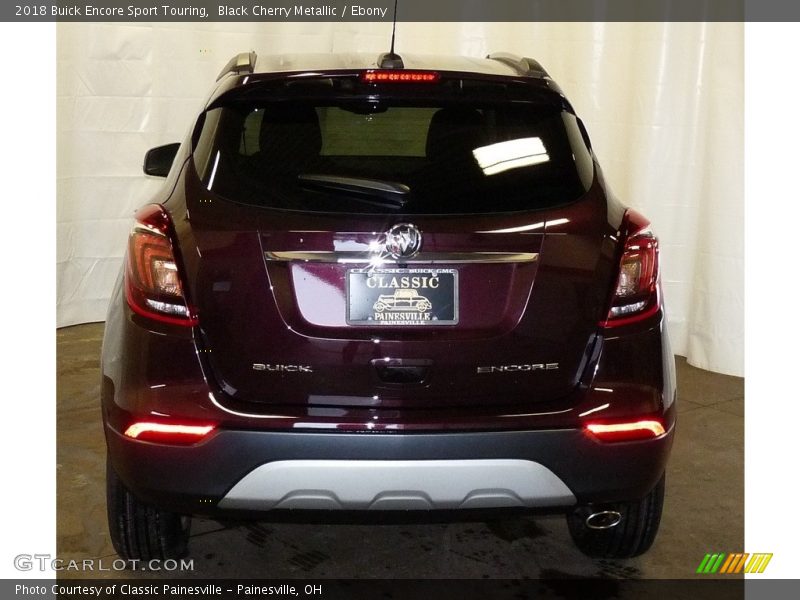Black Cherry Metallic / Ebony 2018 Buick Encore Sport Touring