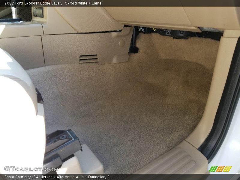 Oxford White / Camel 2007 Ford Explorer Eddie Bauer