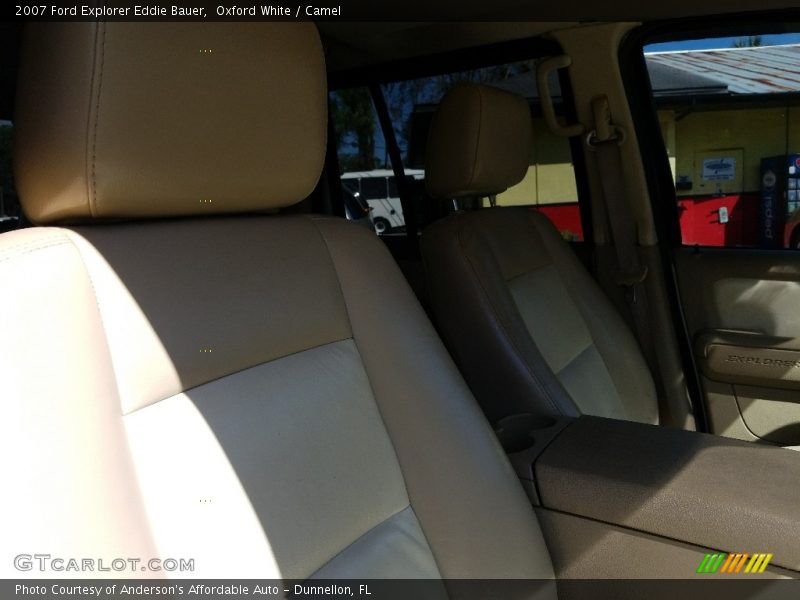 Oxford White / Camel 2007 Ford Explorer Eddie Bauer