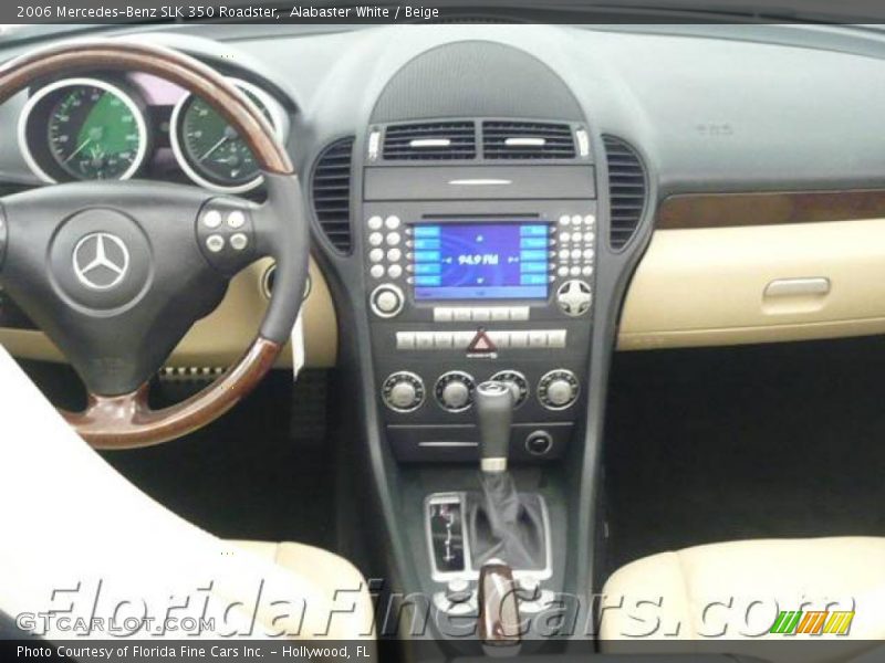 Alabaster White / Beige 2006 Mercedes-Benz SLK 350 Roadster