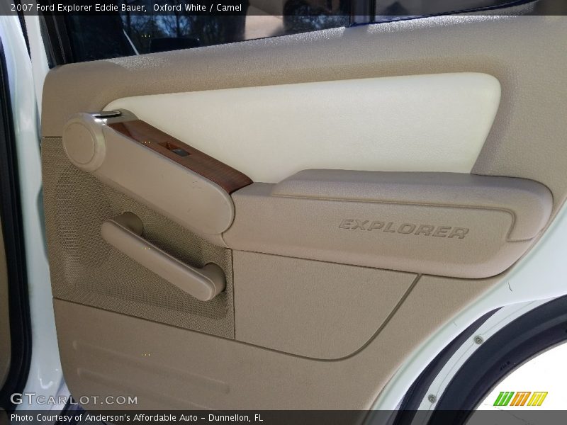 Oxford White / Camel 2007 Ford Explorer Eddie Bauer