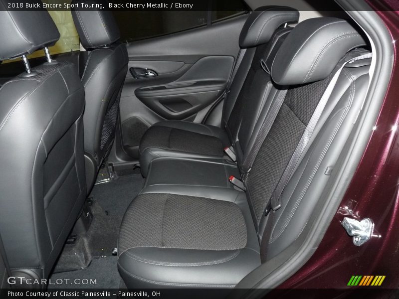 Black Cherry Metallic / Ebony 2018 Buick Encore Sport Touring