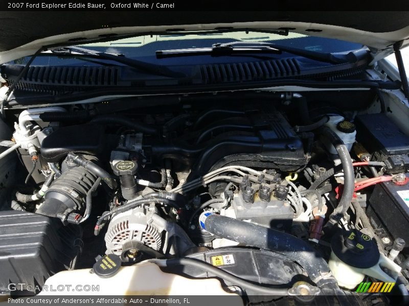 Oxford White / Camel 2007 Ford Explorer Eddie Bauer