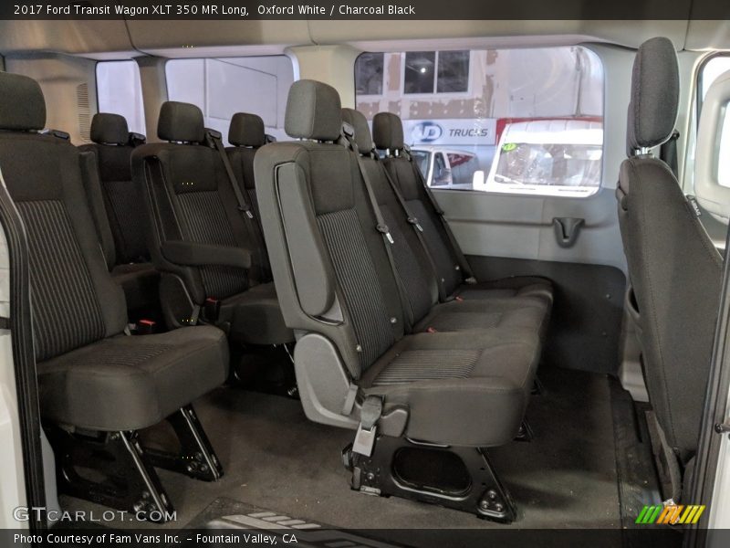 Rear Seat of 2017 Transit Wagon XLT 350 MR Long