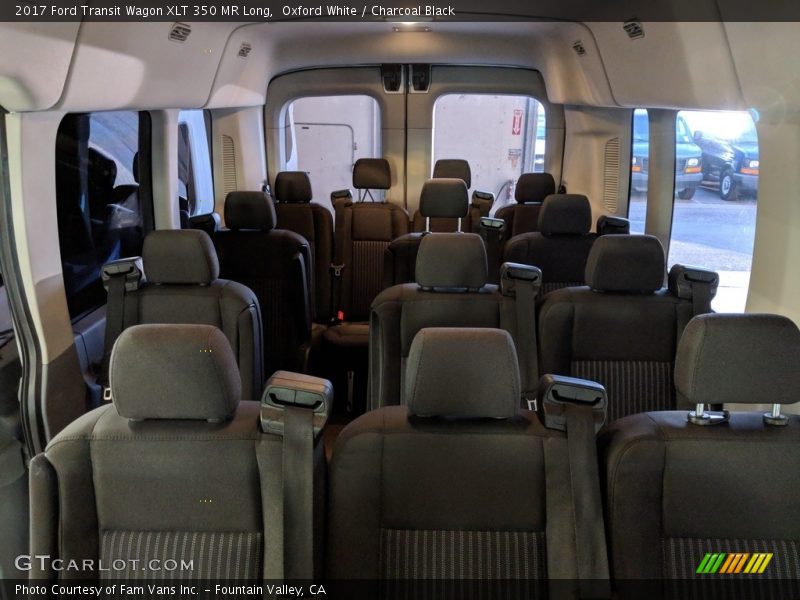 Rear Seat of 2017 Transit Wagon XLT 350 MR Long