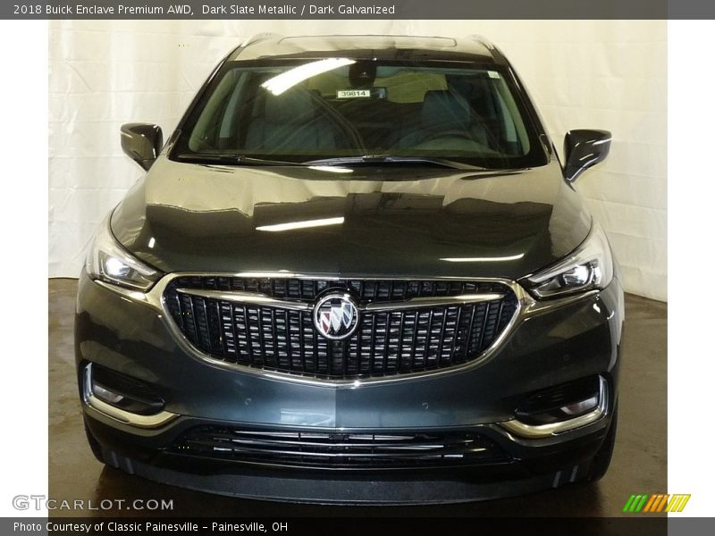 Dark Slate Metallic / Dark Galvanized 2018 Buick Enclave Premium AWD