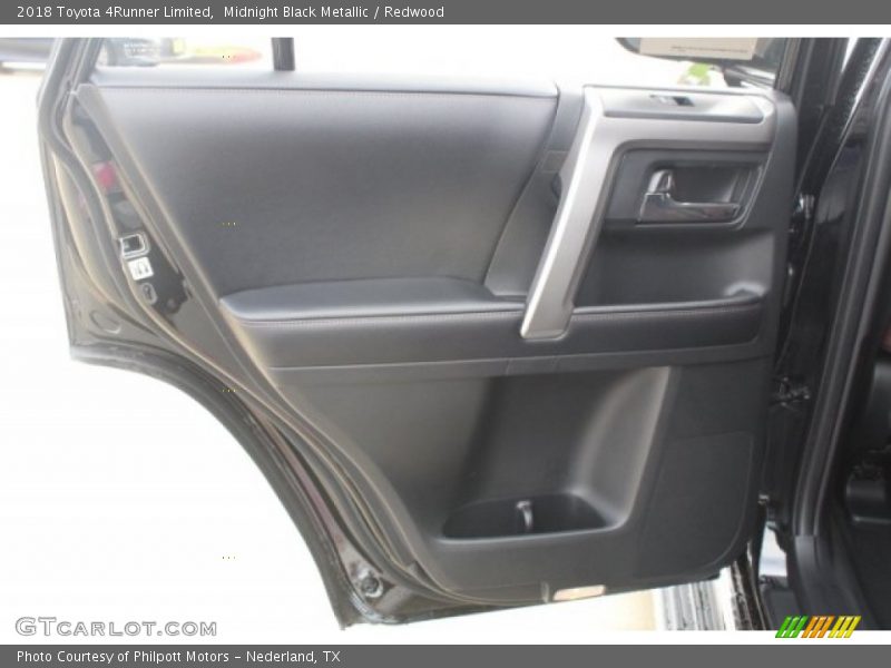 Midnight Black Metallic / Redwood 2018 Toyota 4Runner Limited