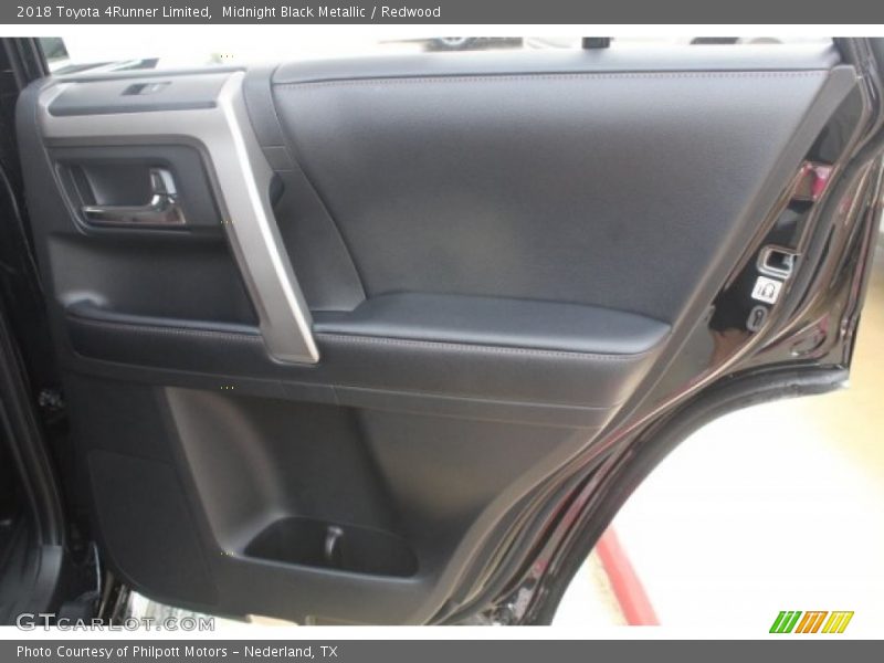 Midnight Black Metallic / Redwood 2018 Toyota 4Runner Limited