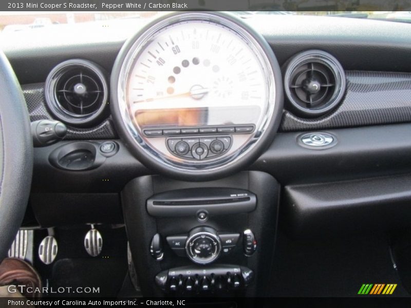 Pepper White / Carbon Black 2013 Mini Cooper S Roadster