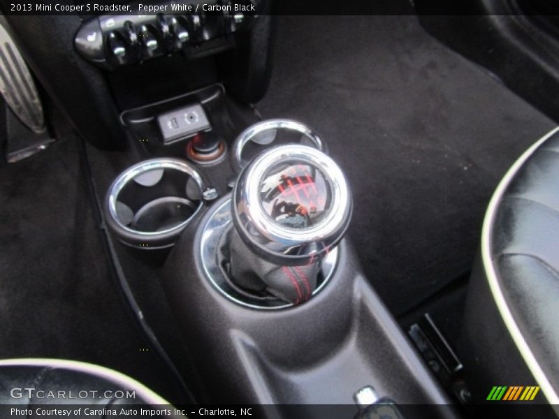 Pepper White / Carbon Black 2013 Mini Cooper S Roadster