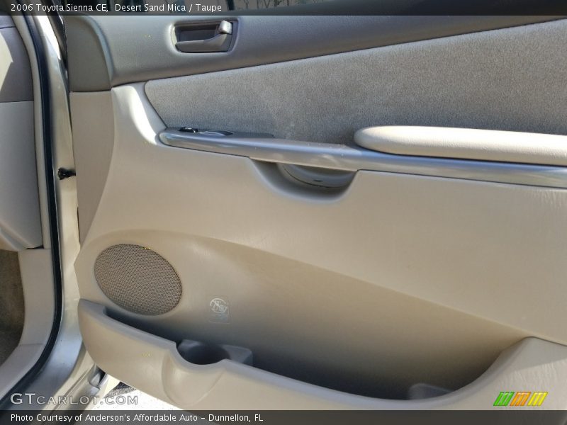 Desert Sand Mica / Taupe 2006 Toyota Sienna CE