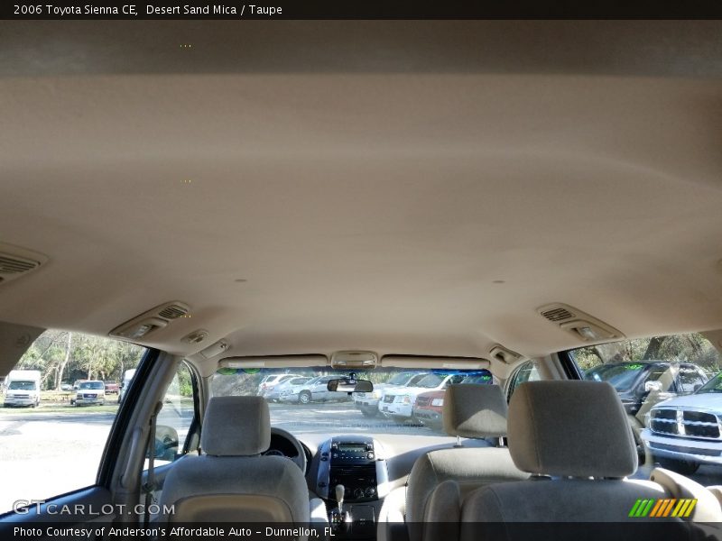 Desert Sand Mica / Taupe 2006 Toyota Sienna CE