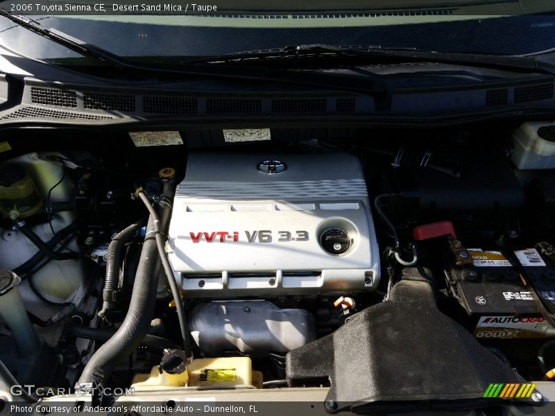Desert Sand Mica / Taupe 2006 Toyota Sienna CE
