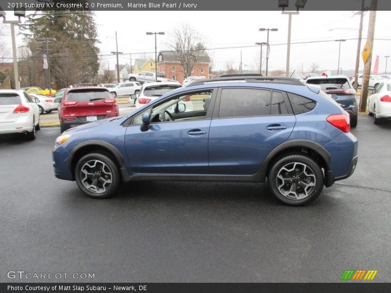 Marine Blue Pearl / Ivory 2013 Subaru XV Crosstrek 2.0 Premium
