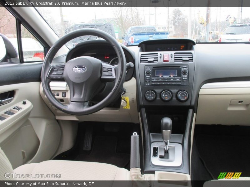 Marine Blue Pearl / Ivory 2013 Subaru XV Crosstrek 2.0 Premium