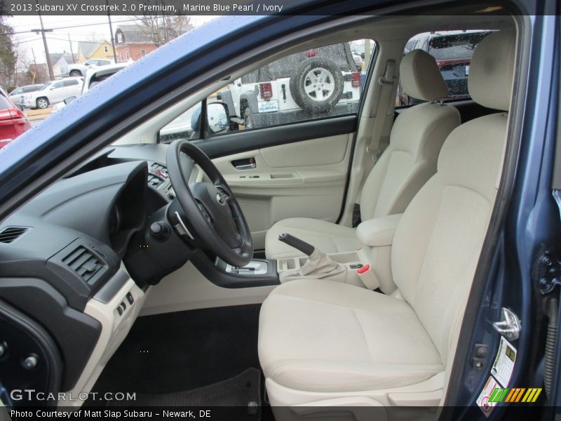Marine Blue Pearl / Ivory 2013 Subaru XV Crosstrek 2.0 Premium