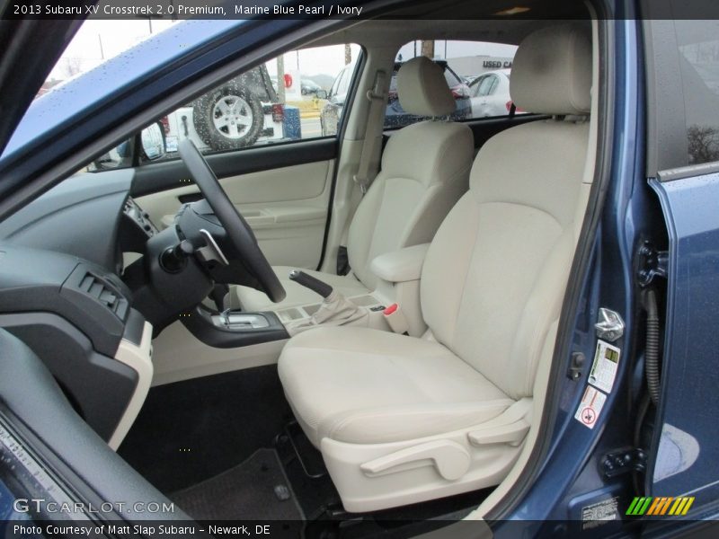Marine Blue Pearl / Ivory 2013 Subaru XV Crosstrek 2.0 Premium