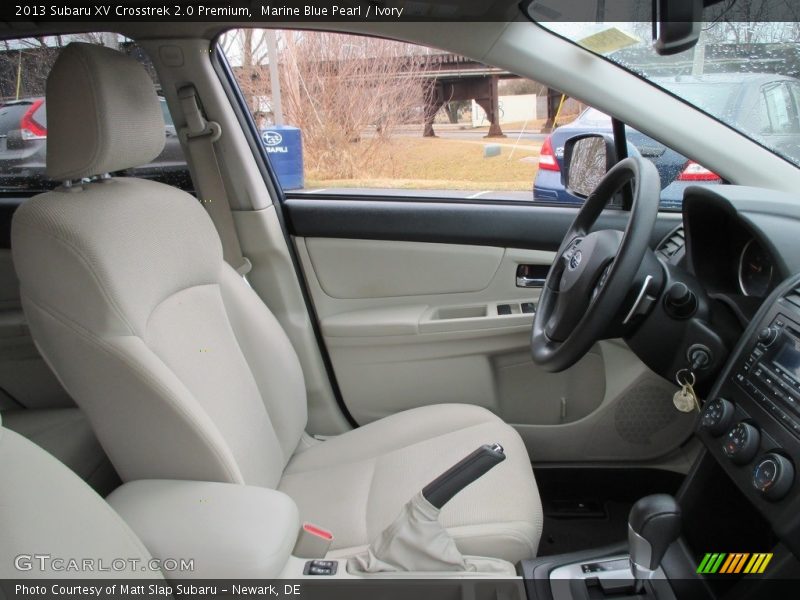 Marine Blue Pearl / Ivory 2013 Subaru XV Crosstrek 2.0 Premium