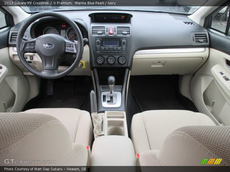 Marine Blue Pearl / Ivory 2013 Subaru XV Crosstrek 2.0 Premium