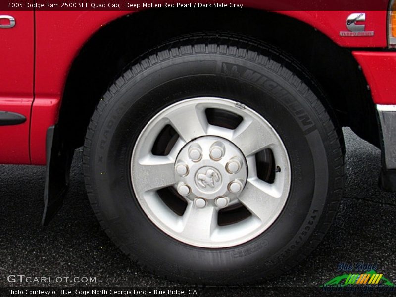 Deep Molten Red Pearl / Dark Slate Gray 2005 Dodge Ram 2500 SLT Quad Cab