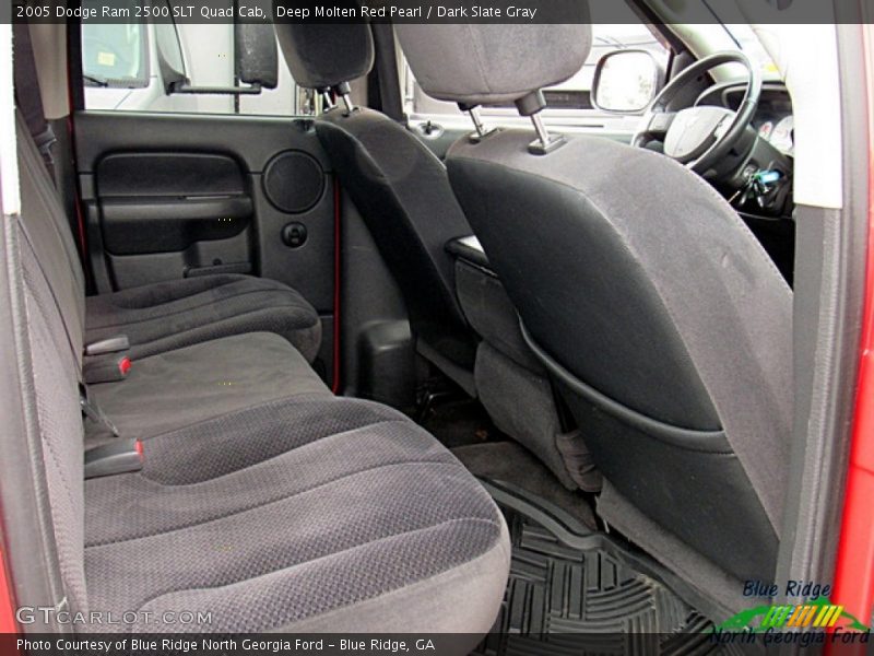 Deep Molten Red Pearl / Dark Slate Gray 2005 Dodge Ram 2500 SLT Quad Cab