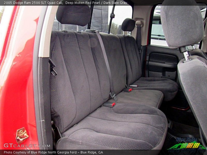 Deep Molten Red Pearl / Dark Slate Gray 2005 Dodge Ram 2500 SLT Quad Cab