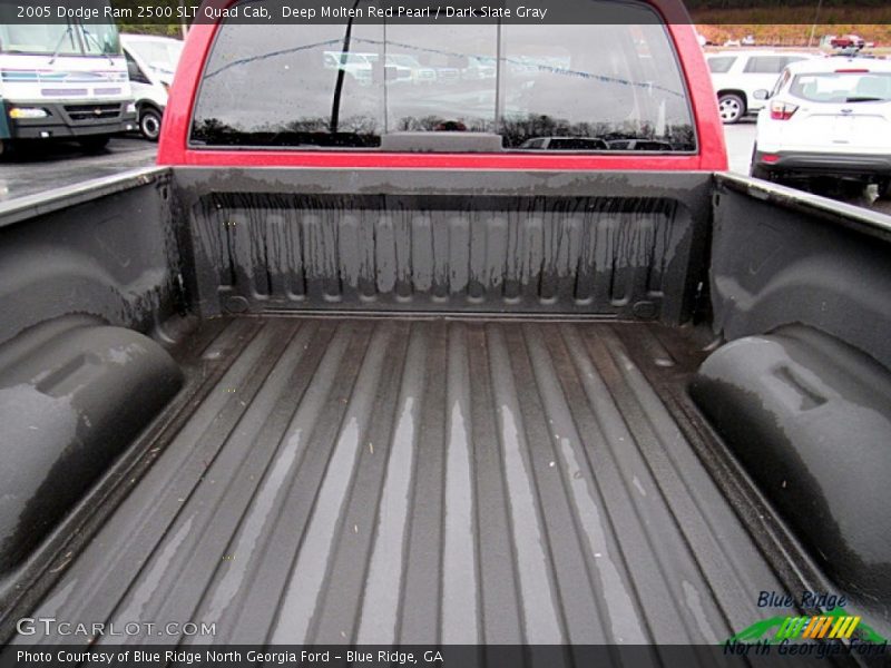 Deep Molten Red Pearl / Dark Slate Gray 2005 Dodge Ram 2500 SLT Quad Cab
