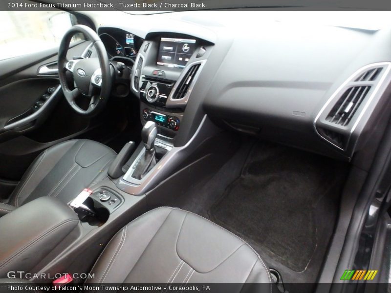 Tuxedo Black / Charcoal Black 2014 Ford Focus Titanium Hatchback
