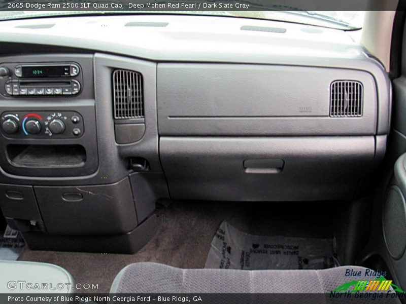 Deep Molten Red Pearl / Dark Slate Gray 2005 Dodge Ram 2500 SLT Quad Cab