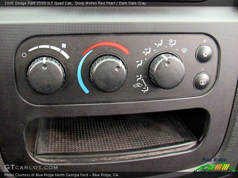 Deep Molten Red Pearl / Dark Slate Gray 2005 Dodge Ram 2500 SLT Quad Cab
