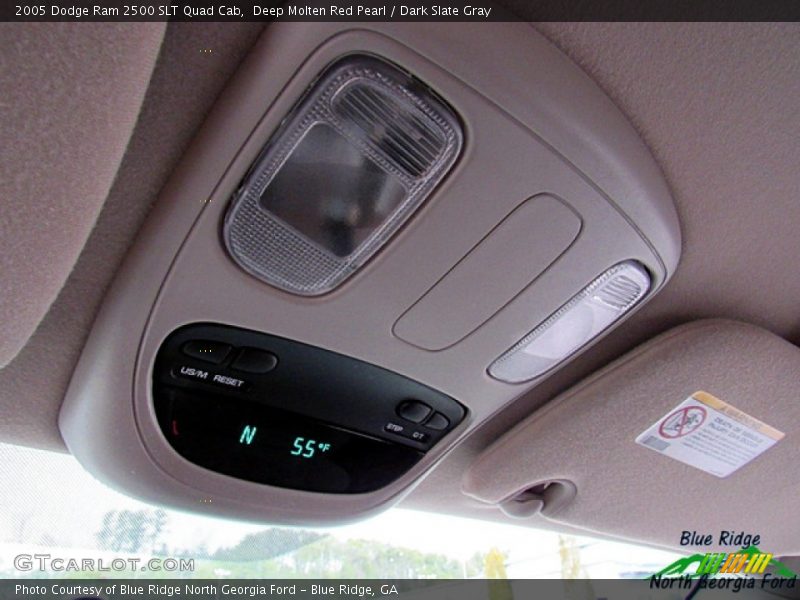 Deep Molten Red Pearl / Dark Slate Gray 2005 Dodge Ram 2500 SLT Quad Cab