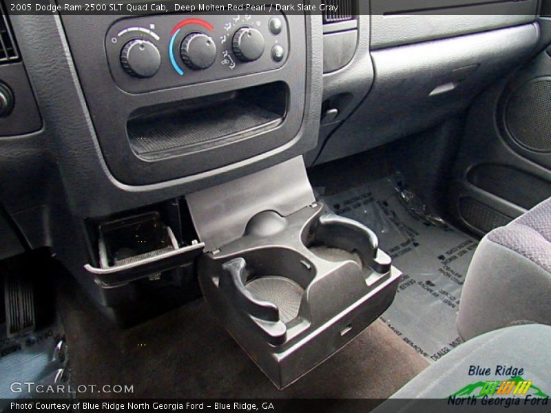Deep Molten Red Pearl / Dark Slate Gray 2005 Dodge Ram 2500 SLT Quad Cab