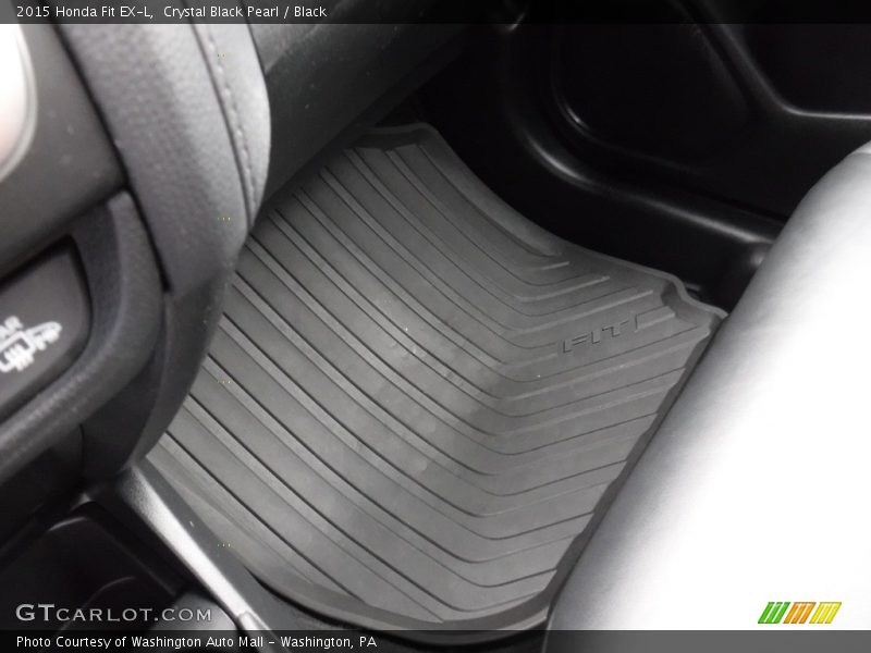 Crystal Black Pearl / Black 2015 Honda Fit EX-L
