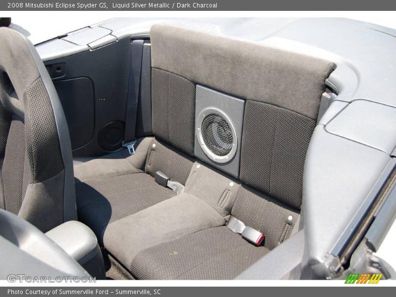 Liquid Silver Metallic / Dark Charcoal 2008 Mitsubishi Eclipse Spyder GS