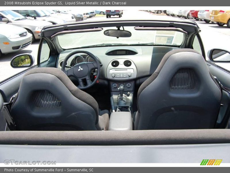 Liquid Silver Metallic / Dark Charcoal 2008 Mitsubishi Eclipse Spyder GS