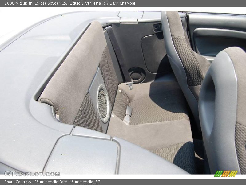 Liquid Silver Metallic / Dark Charcoal 2008 Mitsubishi Eclipse Spyder GS