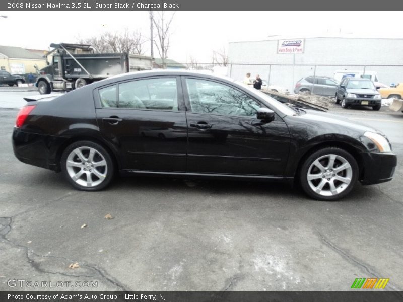 Super Black / Charcoal Black 2008 Nissan Maxima 3.5 SL
