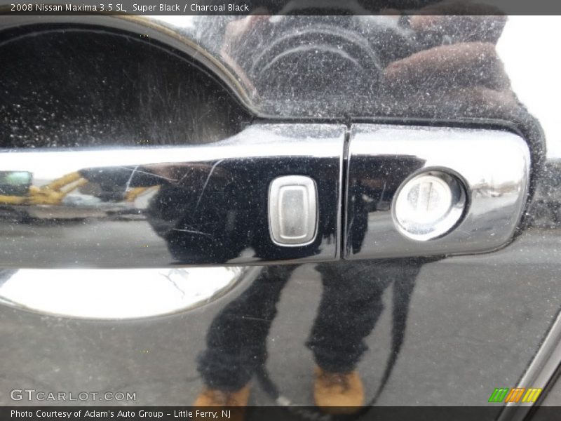 Super Black / Charcoal Black 2008 Nissan Maxima 3.5 SL