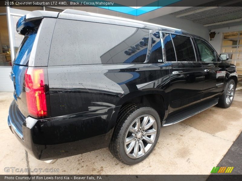 Black / Cocoa/Mahogany 2015 Chevrolet Suburban LTZ 4WD