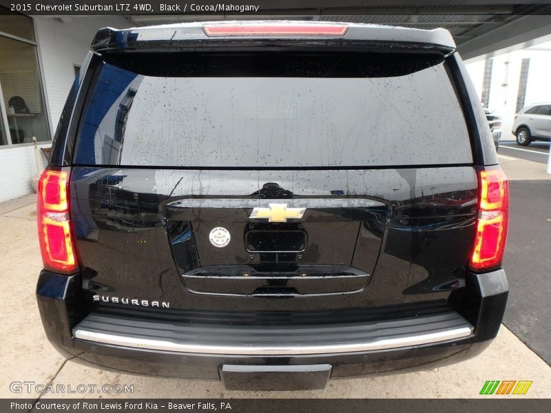 Black / Cocoa/Mahogany 2015 Chevrolet Suburban LTZ 4WD