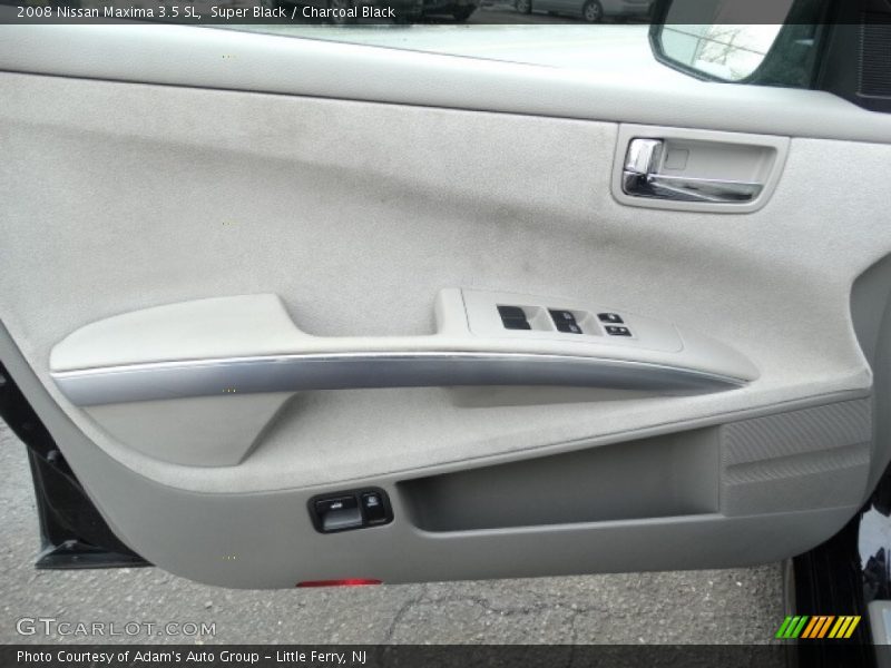 Super Black / Charcoal Black 2008 Nissan Maxima 3.5 SL