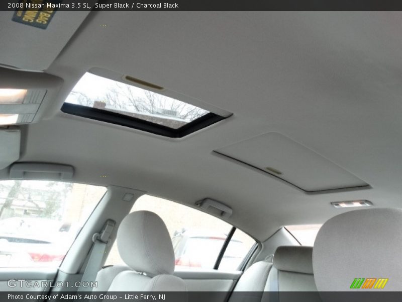 Super Black / Charcoal Black 2008 Nissan Maxima 3.5 SL