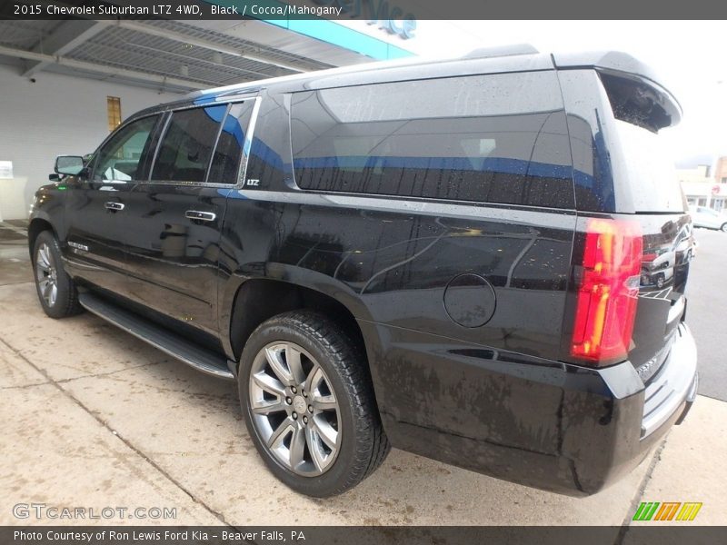 Black / Cocoa/Mahogany 2015 Chevrolet Suburban LTZ 4WD