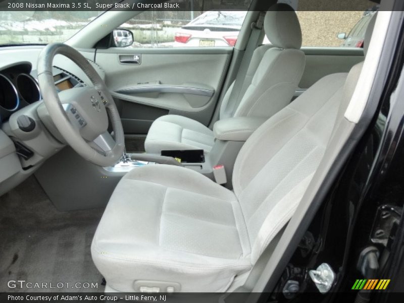 Super Black / Charcoal Black 2008 Nissan Maxima 3.5 SL