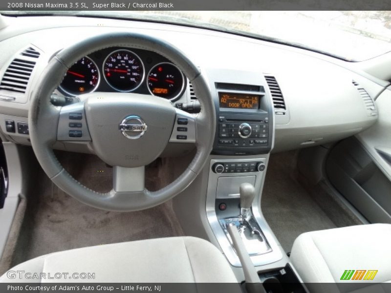 Super Black / Charcoal Black 2008 Nissan Maxima 3.5 SL