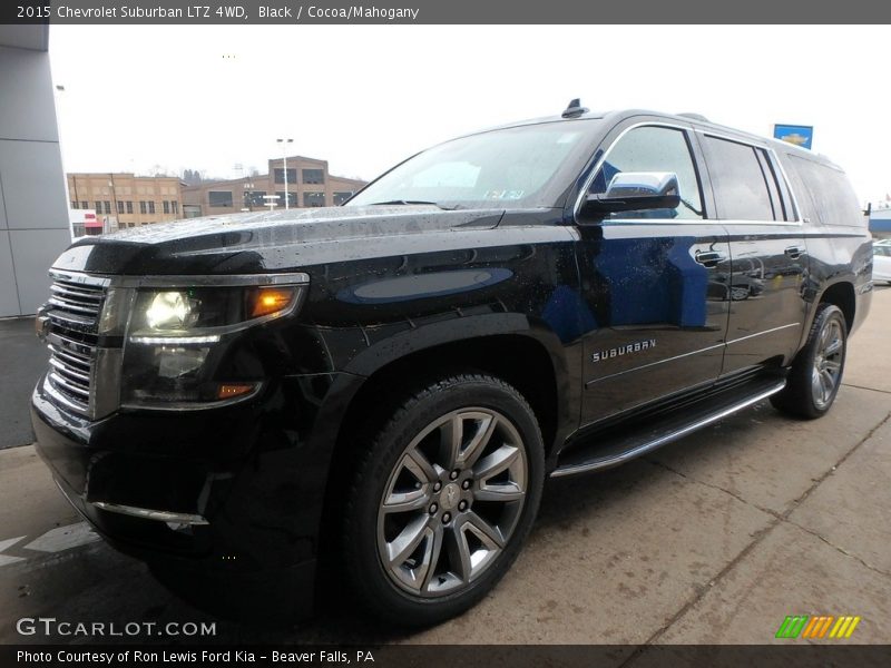 Black / Cocoa/Mahogany 2015 Chevrolet Suburban LTZ 4WD