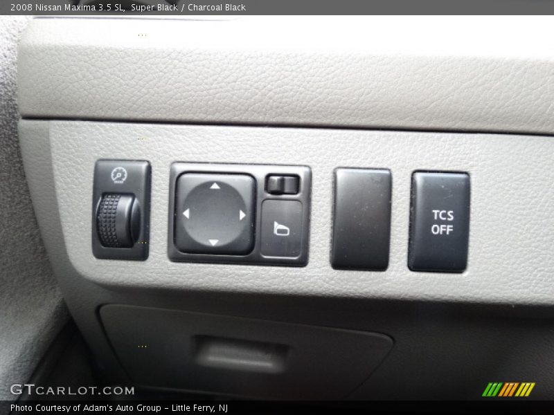 Super Black / Charcoal Black 2008 Nissan Maxima 3.5 SL