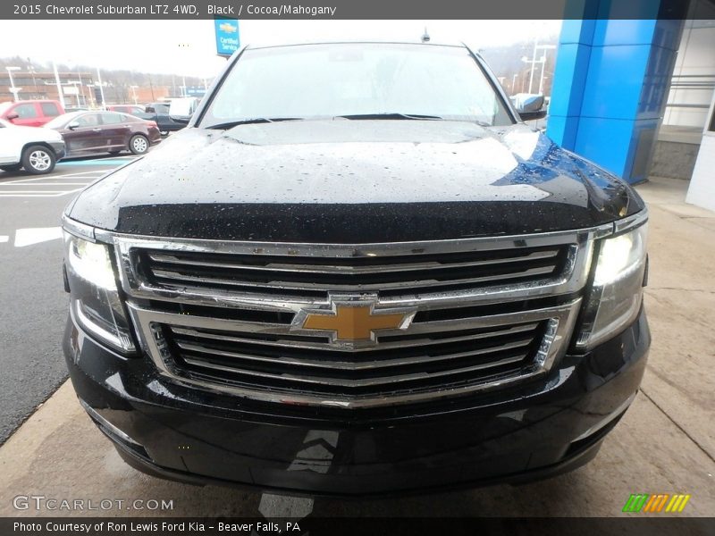 Black / Cocoa/Mahogany 2015 Chevrolet Suburban LTZ 4WD