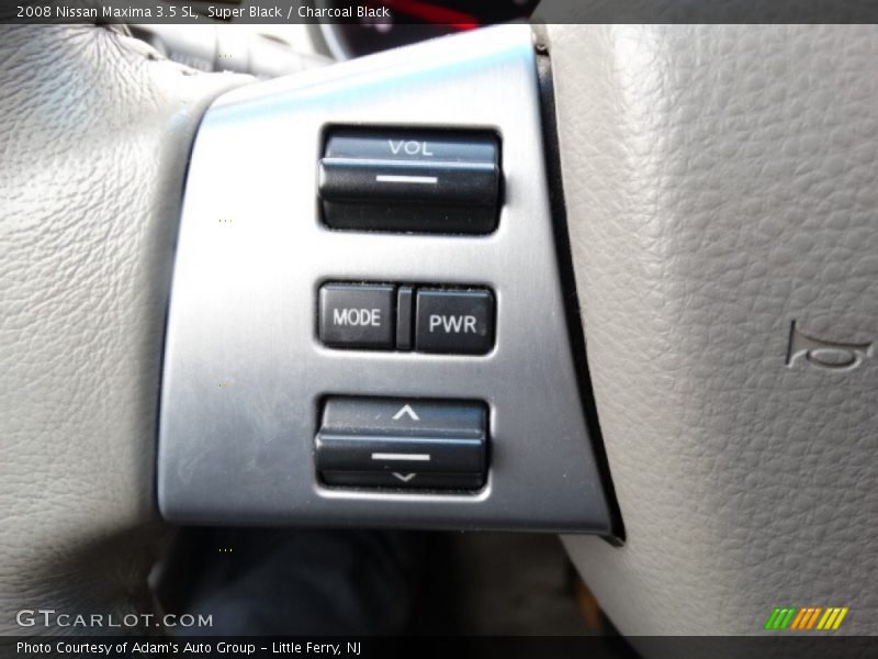 Super Black / Charcoal Black 2008 Nissan Maxima 3.5 SL